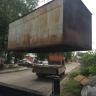 В Кировском районе продолжается снос незаконно установленных гаражей