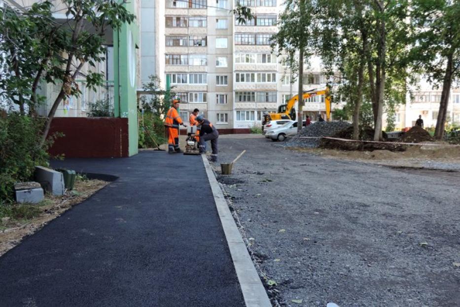 В Уфе за четыре года отремонтировано более тысячи дворов
