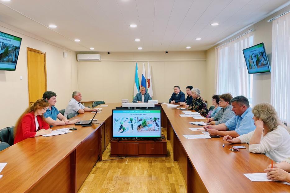 В Администрации Калининского района состоялось заседание Общественного совета.