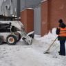 Информируем автовладельцев об очистке межквартального проезда