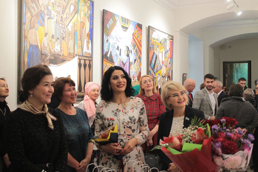 В Национальном музее Республики Башкортостан открылась выставка Лианы  Мкртчян «Из моего детства»