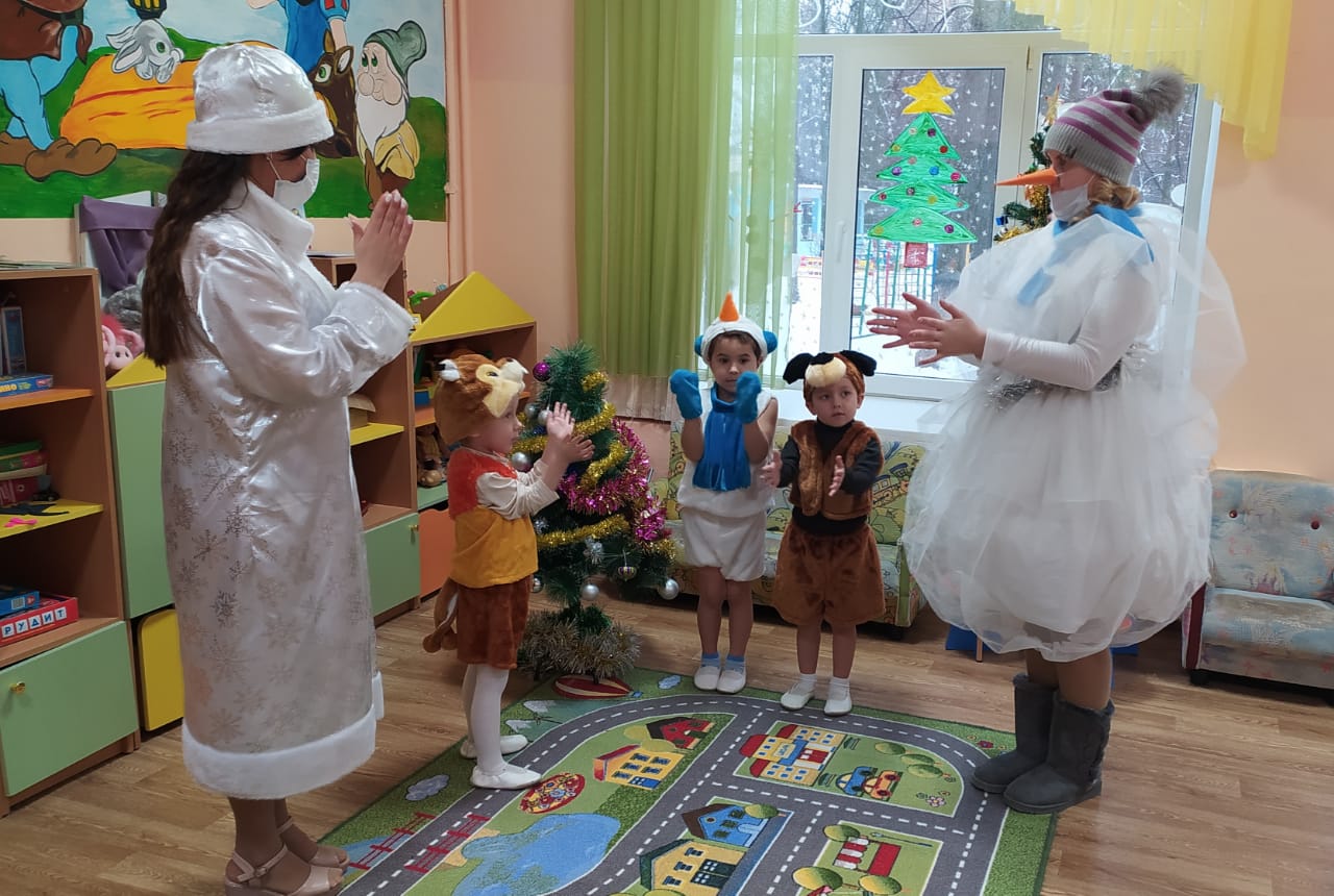 В детских садах Советского района происходят новогодние чудеса