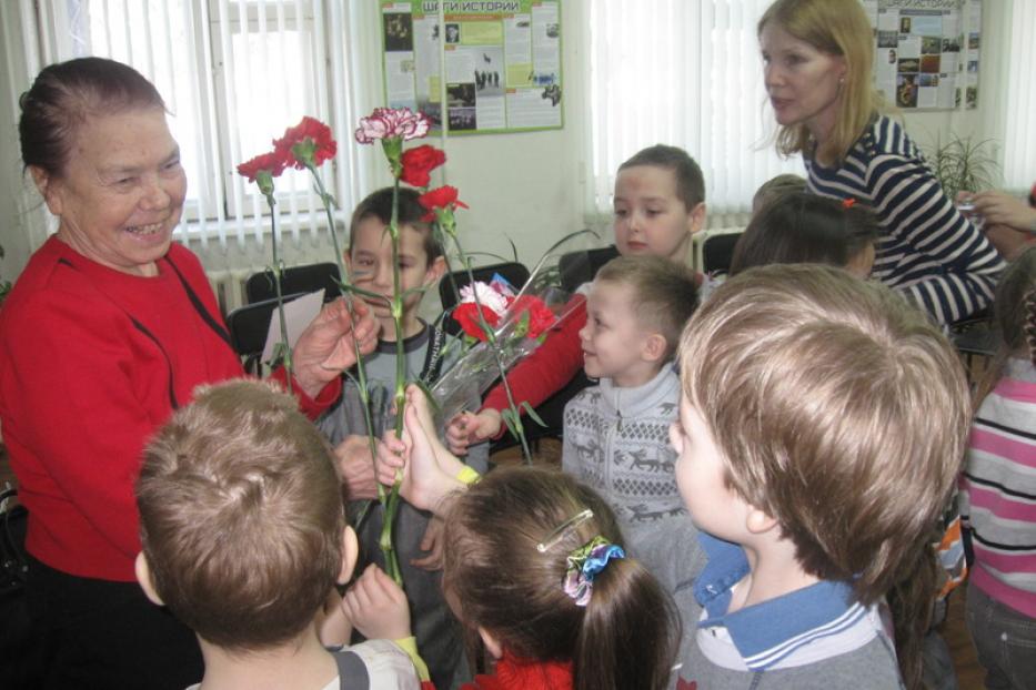 В библиотеке №1 прошел урок-память, посвященный 70-летию Победы в Великой Отечественной войне