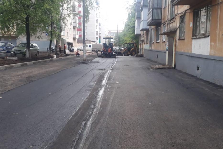 Работы по благоустройству продолжаются