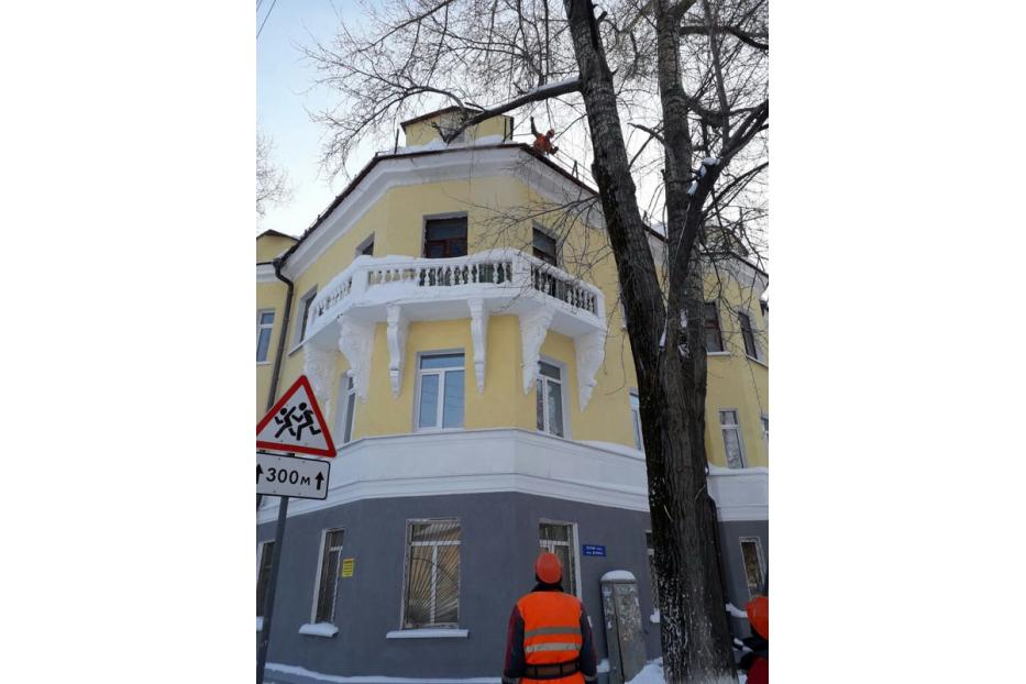 График комплексной очистки дворов и кровель в Орджоникидзевском районе  на 29 января 2019 года 