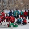 В Советском районе открылась хоккейная коробка
