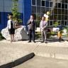 В Октябрьском районе появилась скамейка со свободным вай-фаем