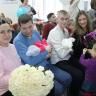Ко Дню матери в демском роддоме состоялась торжественная выписка новорожденных