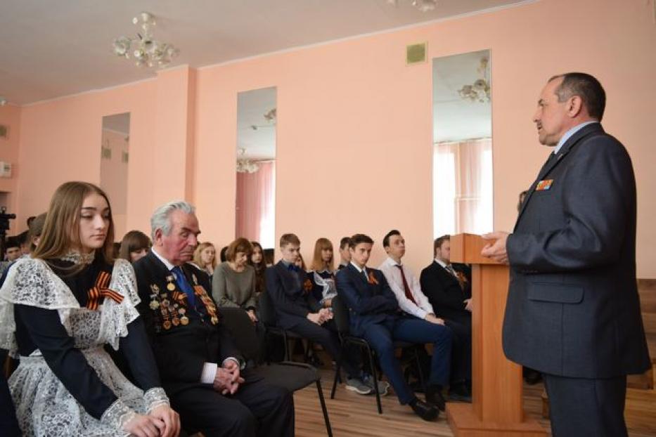 В Кировском районе г. Уфы проходят уроки мужества, доблести и чести