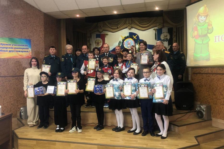 Юные пожарные Демского района победили в городском конкурсе