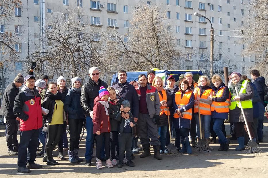 В Кировском районе Уфы стартовал месячник по санитарной очистке и благоустройству