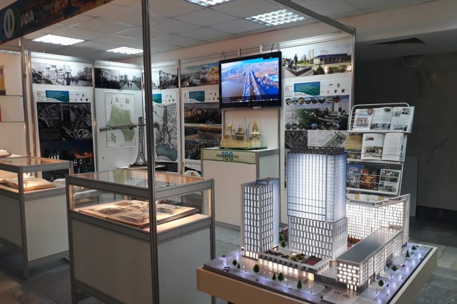 Калининский район представил отрасль строительства на выставке фестиваля "Страницы истории Башкортостана" 