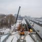 На старом арочном мосту через реку Белую в створе улицы Воровского приступили к демонтажу металлических пролетных строений  