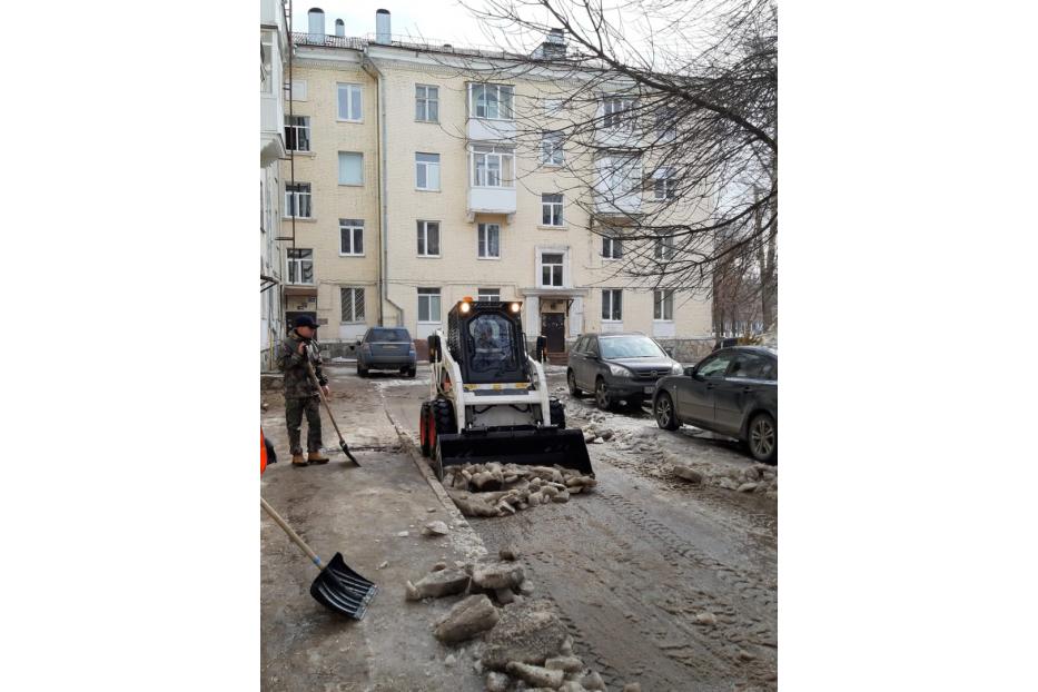 График комплексной очистки дворов Орджоникидзевского района на 17 марта 2020 года