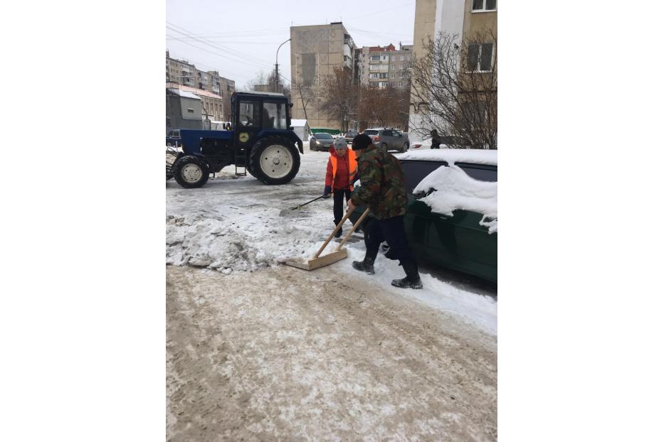 В Кировском районе г. Уфы комплексная очистка снега во дворах стартует с 1 декабря