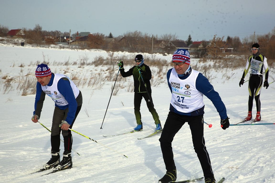 Сергей Греков принял участие во Всероссийской массовой лыжной гонке «Лыжня России»