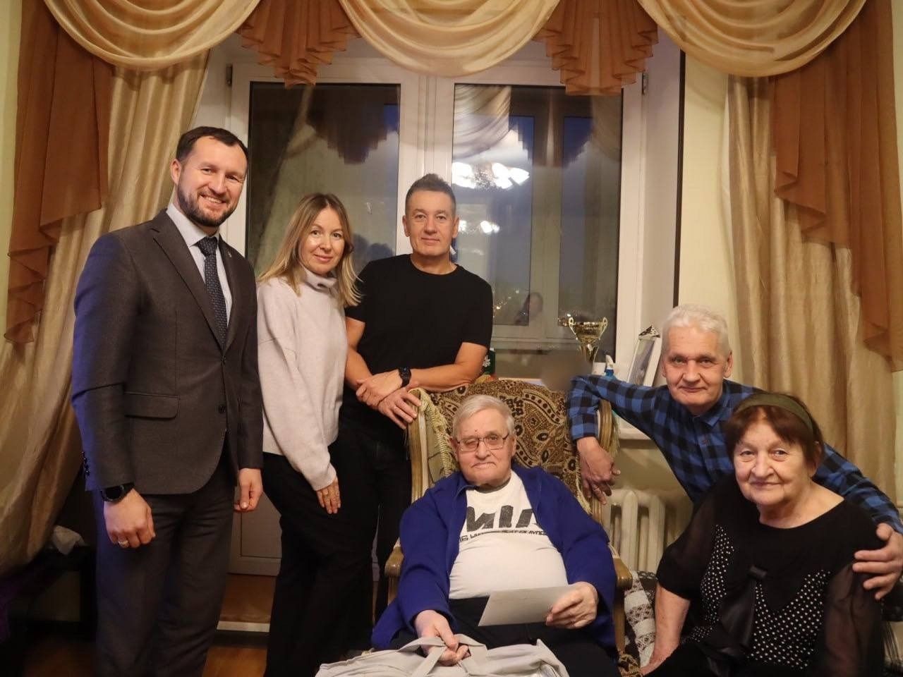 85-летний юбилей отметил житель Ленинского района Уфы