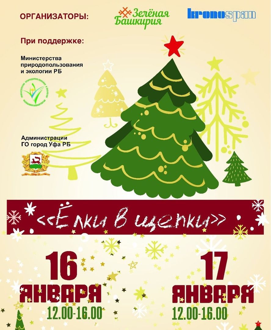 Орджоникидзевский район присоединится к экологической акции по утилизации новогодних елей «Ёлки в щепки»