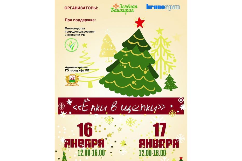 Орджоникидзевский район присоединится к экологической акции по утилизации новогодних елей «Ёлки в щепки»