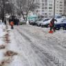Городские службы усилили работу по борьбе с гололедными явлениями