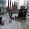 Комплексная очистка дворов продолжится и в выходные дни