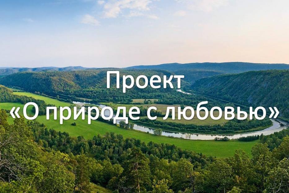 Администрация Октябрьского района запускает  проект   "О природе с любовью", посвященный Году экологии 