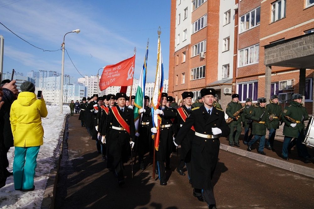 В Уфе прошёл парад, посвящённый Дню защитника Отечества