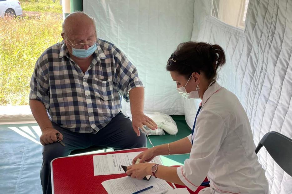 В Кировском районе Уфы продолжают действовать мобильные пункты вакцинации