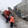 Жилищно-коммунальные службы Кировского района Уфы ведут работы по очистке территорий от снега