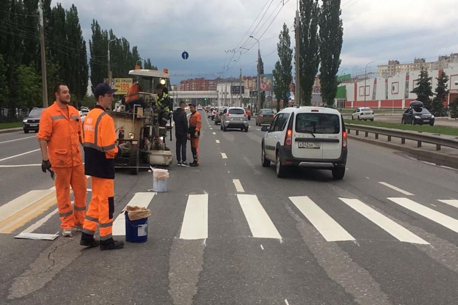 В Уфе усилят работу по нанесению дорожной разметки