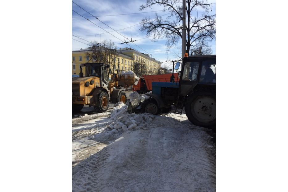 График комплексной очистки придомовых территорий в Калининском районе на 24 марта