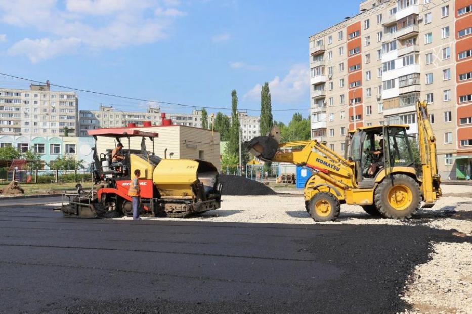 В уфимских дворах ведутся работы по реализации федеральной программы «Формирование комфортной городской среды»