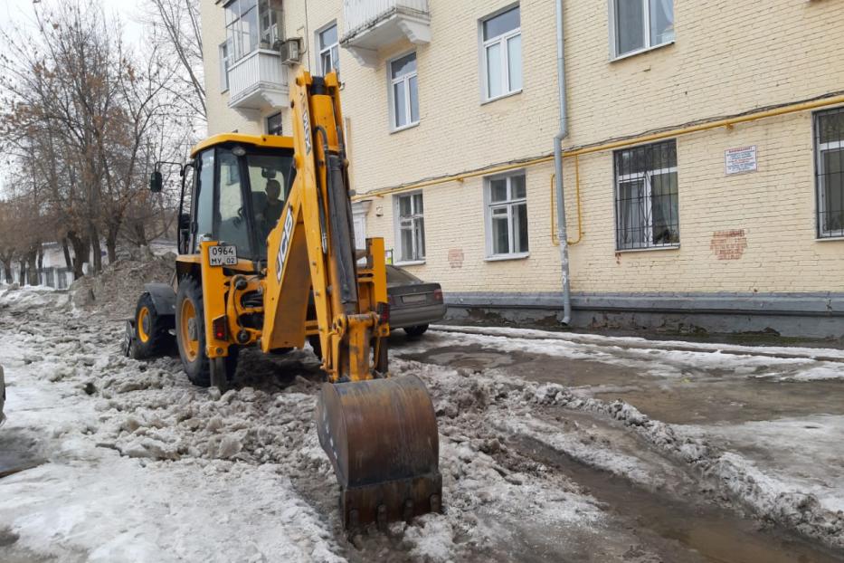 График комплексной очистки дворов Орджоникидзевского района на 20 марта 2020 года