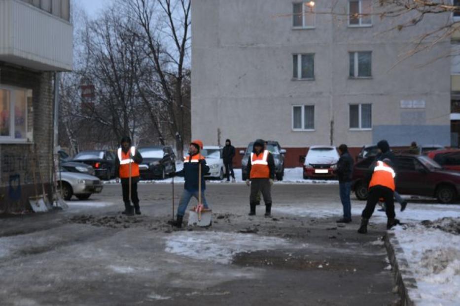 График уборки снега во дворах Кировского района г. Уфы на 31 марта 2016 года