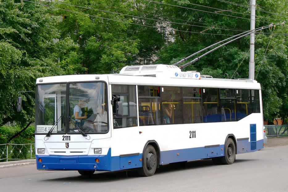 В Уфе временно будет закрыто движение троллейбусов по улице Российской