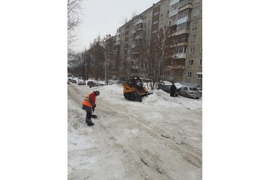 График комплексной очистки дворов Орджоникидзевского района на 10 февраля 2020 года