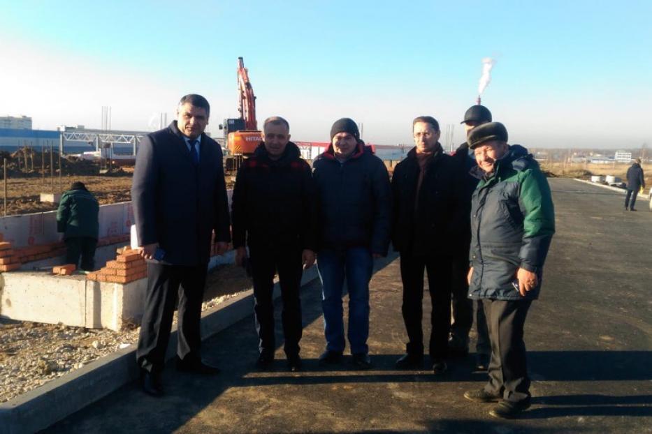 В Калининском районе состоялось выездное совещание по вопросам строительства Транспортного логистического центра