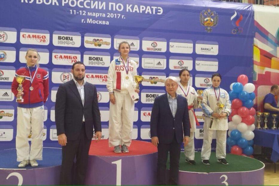 Уфимка стала обладателем Кубка России по каратэ