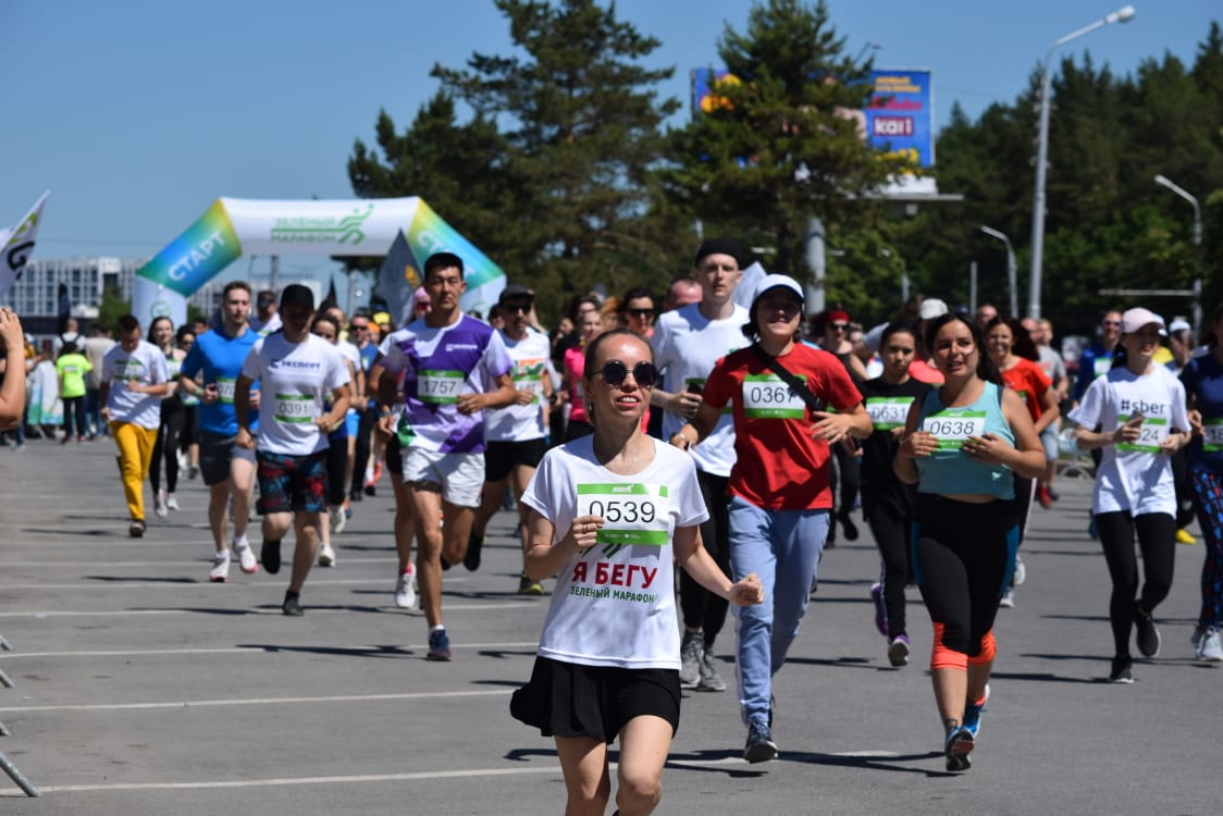 В Уфе состоялся «Зеленый марафон»
