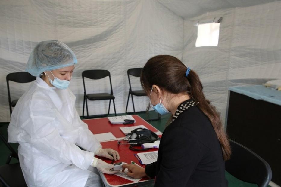 В отдаленных населенных пунктах Кировского района Уфы продолжают работать мобильные пункты вакцинации