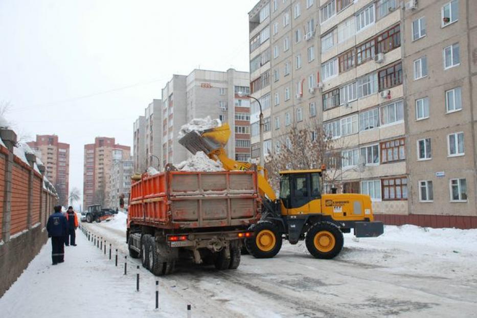 График уборки снега во дворах Кировского района г. Уфы на 23 марта 2016 года