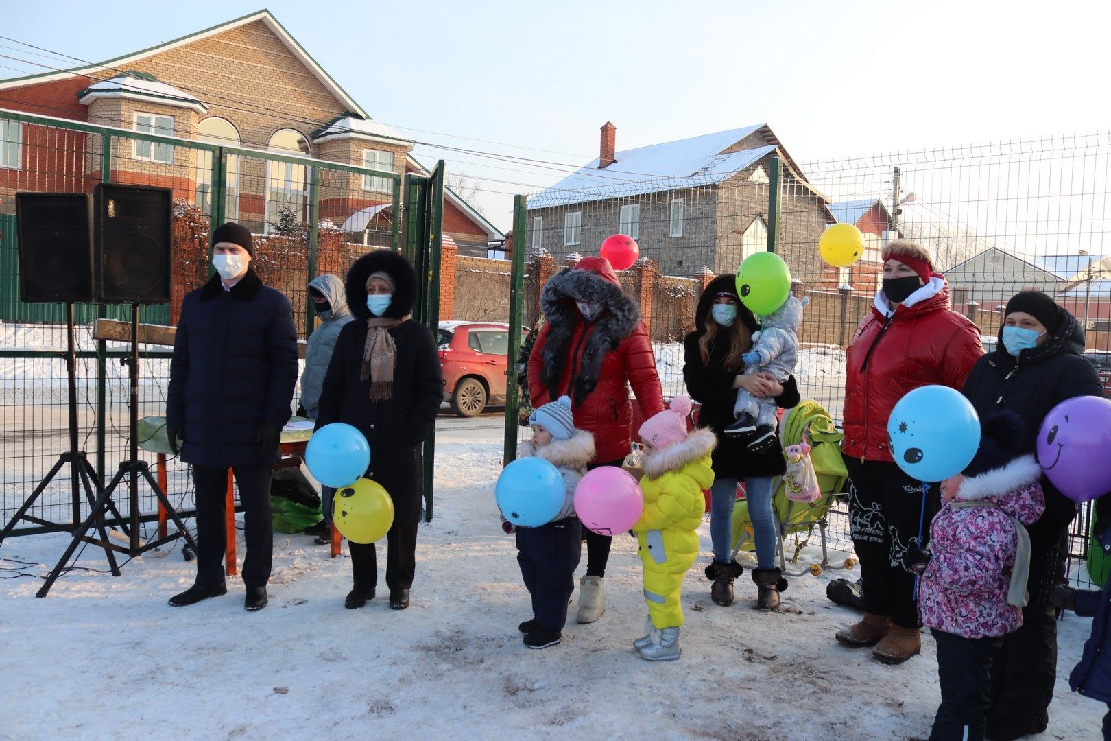 В Кировском районе г. Уфа открылась детская площадка
