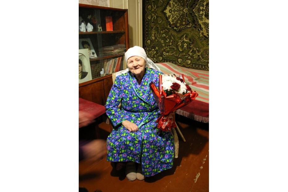 90-летний юбиляр в Демском районе