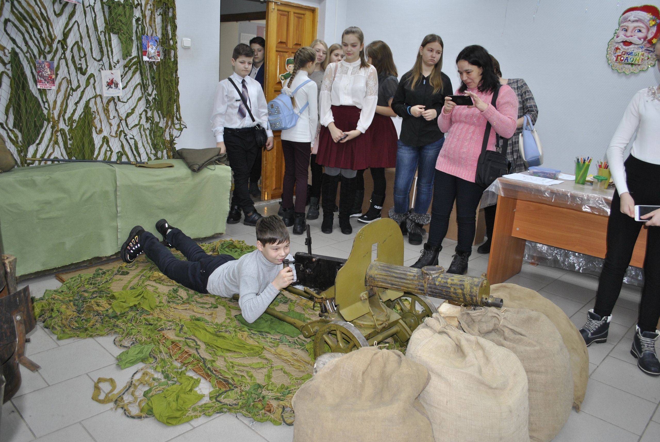 Музей 112-й Башкирской кавалерийской дивизии посетила группа школьников из Луганской Народной Республики