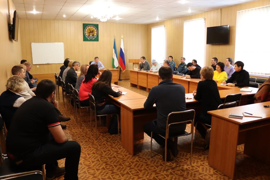 В Администрации Демского района состоялось внеочередное заседание КЧС ПБ