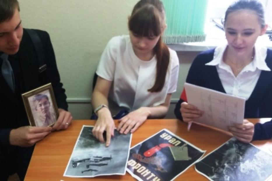 В школах Октябрьского района прошли уроки, посвящённые Великой Победе