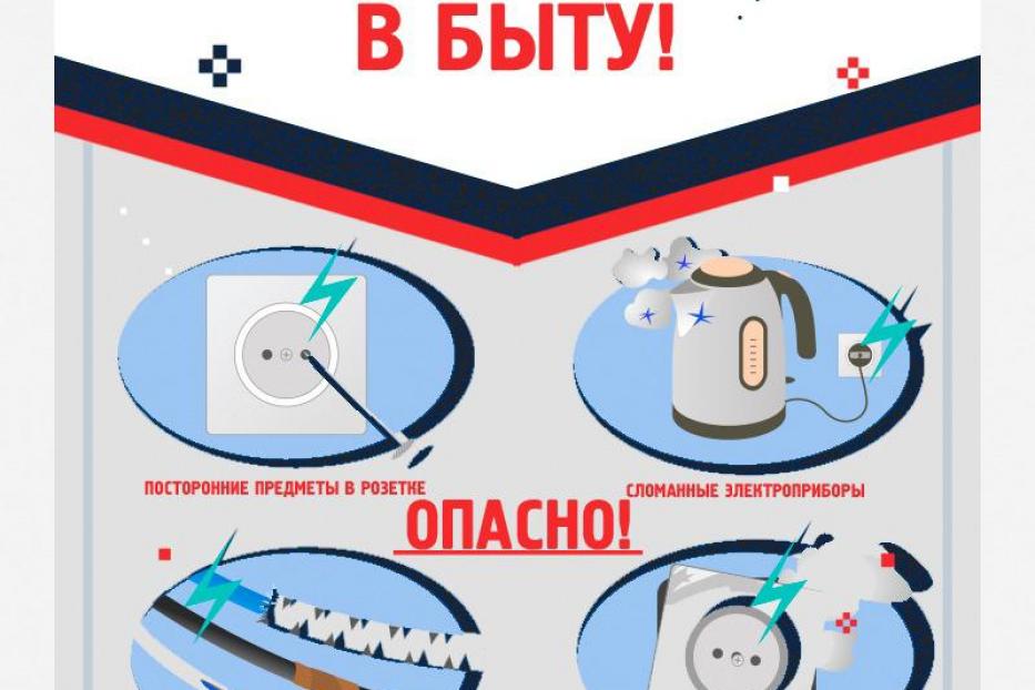 Будьте внимательны при использовании бытовой техники