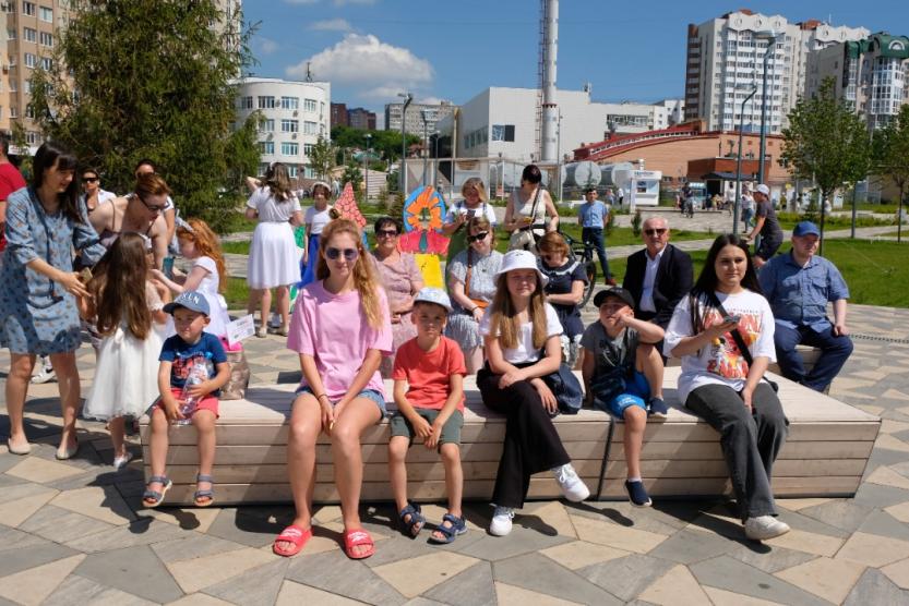 Южный проходить. Праздник двора в Рязанском районе Москвы.