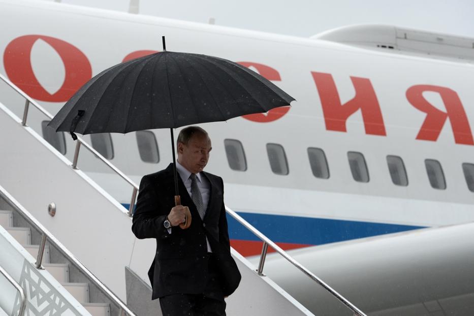 В Уфу прибыл Президент России Владимир Путин