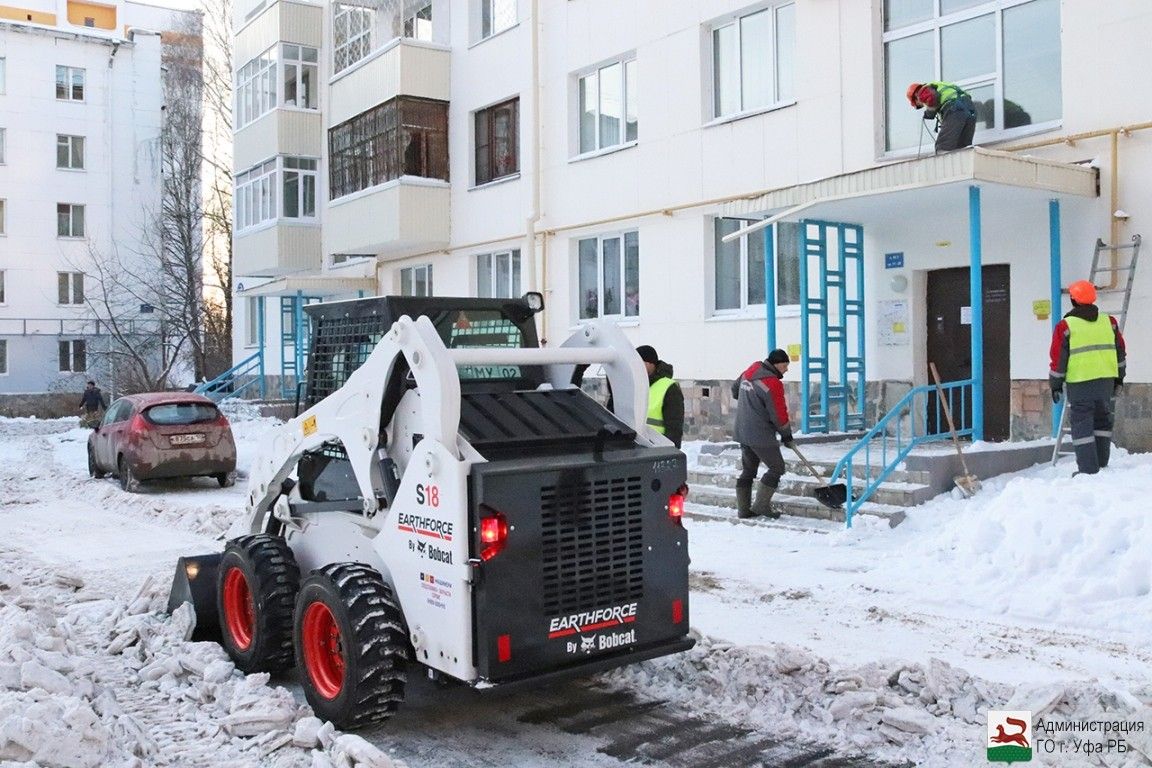 Графики комплексной уборки снега в уфимских дворах в январе 2019 года